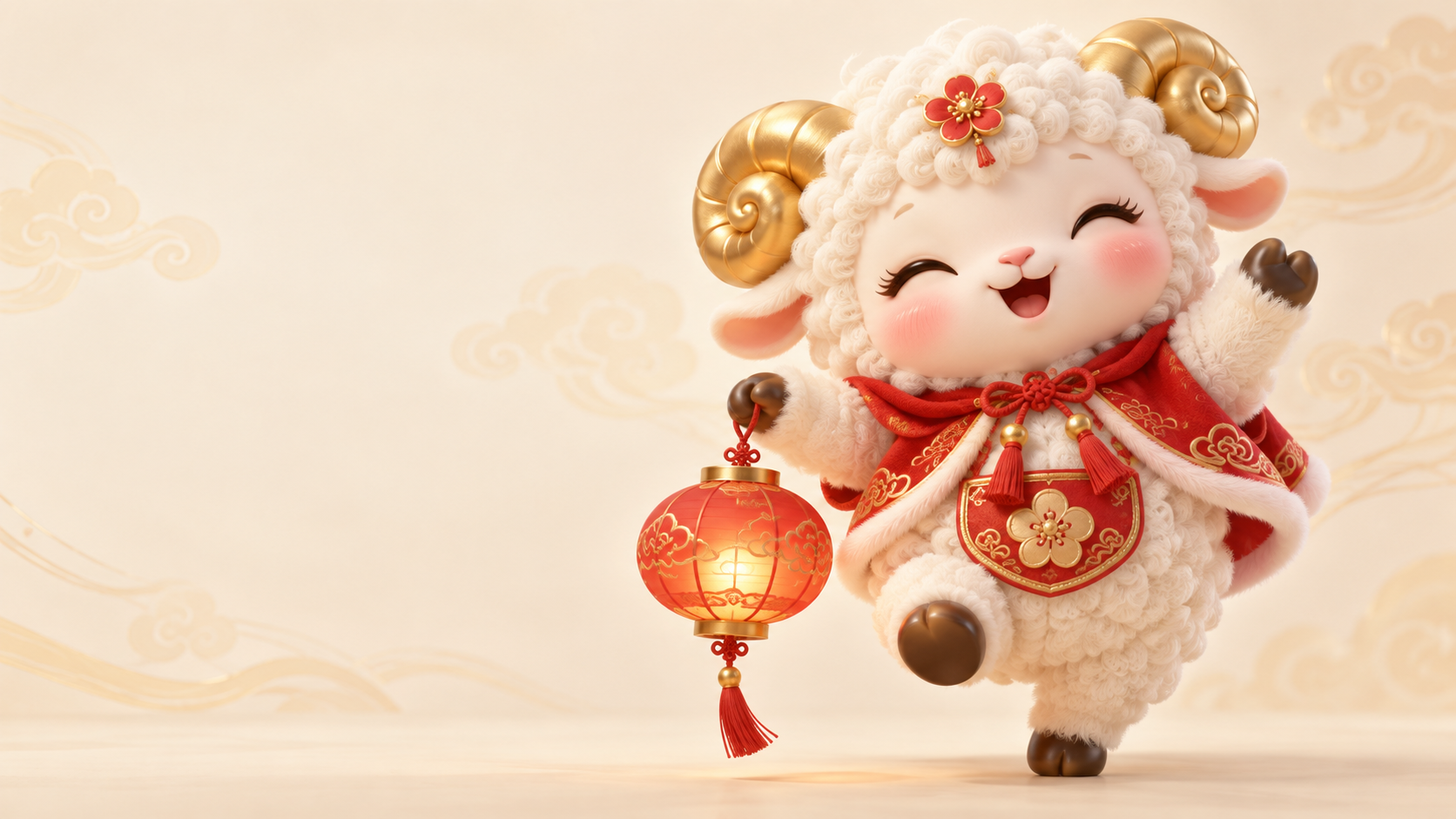 原创吉祥物春小咩
